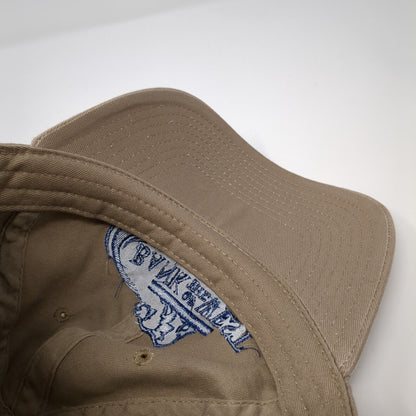 Bank Of The West Classic Slideback Hat Brown OS Adjustable Embroidered Cotton