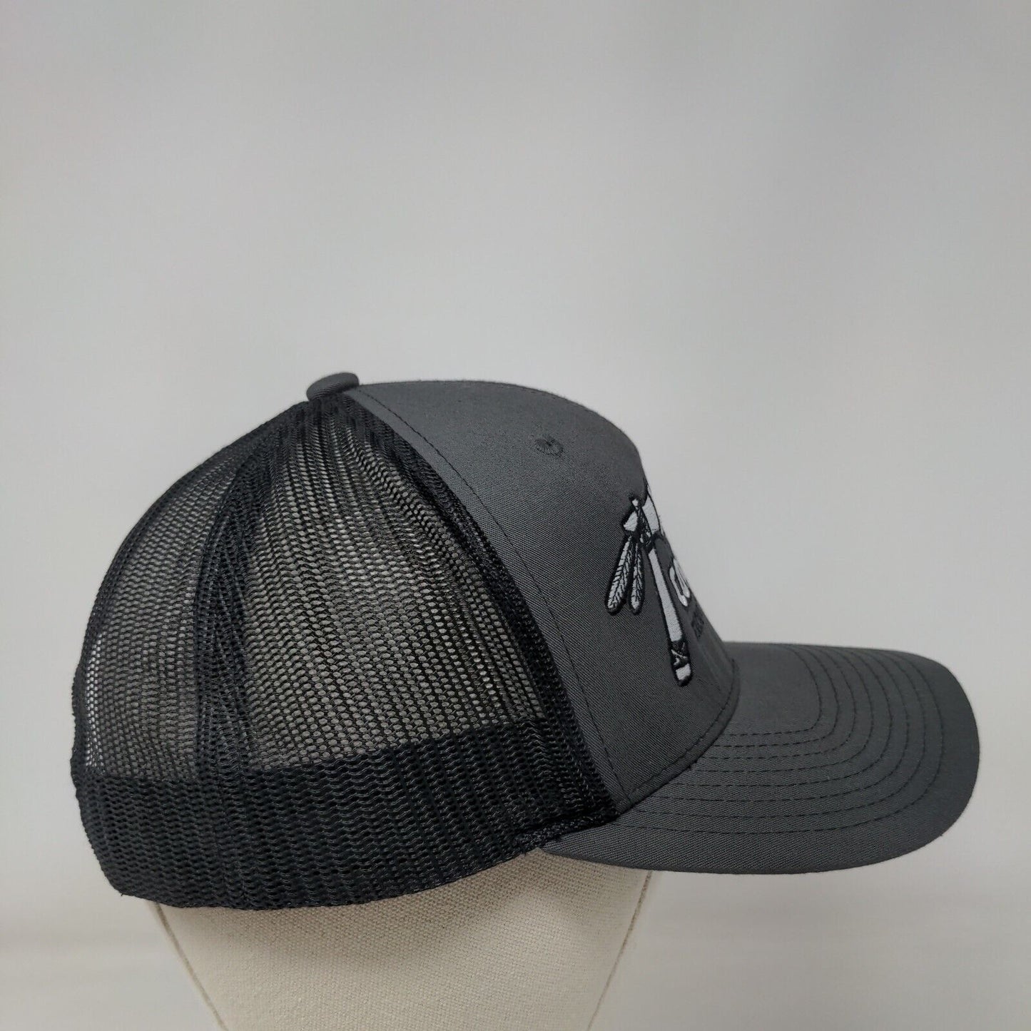 Tomahawk Construction Excavation & Site Development Trucker Hat Gray One Size