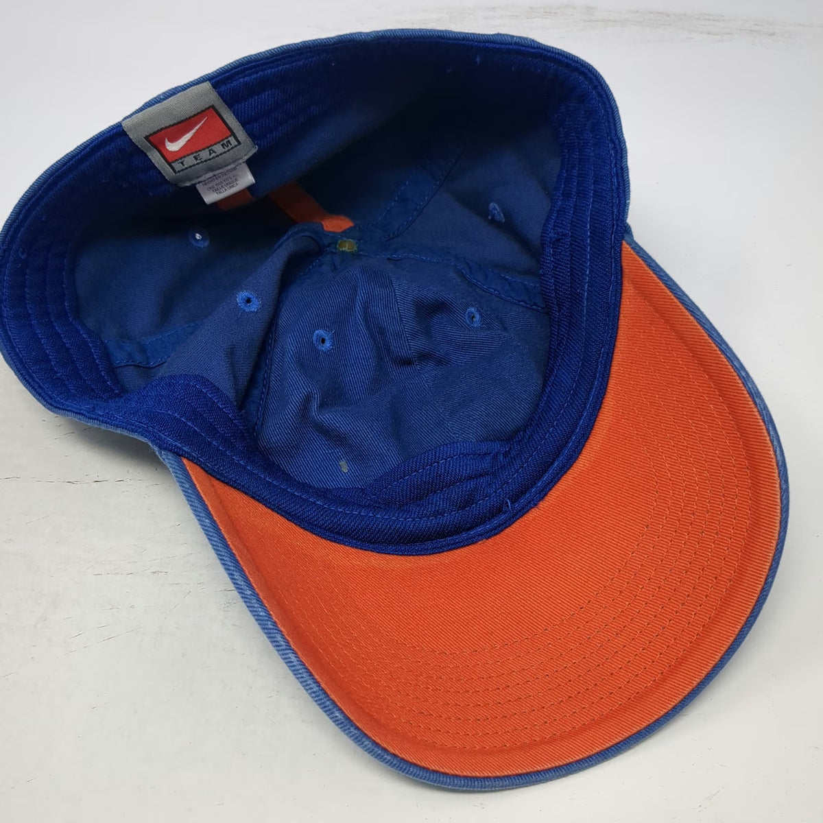 Boise State Broncos NCAA Nike Cap Blue Orange One Size BSU Stretch Swoosh Hat