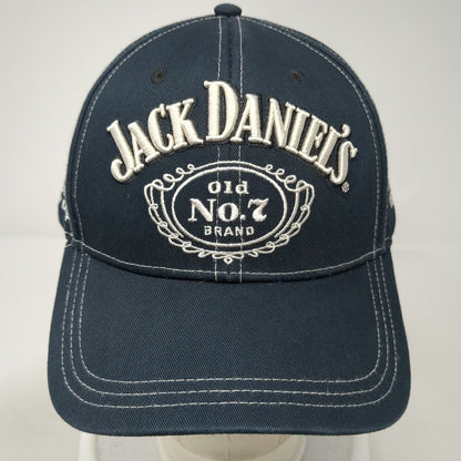 F&M Co Jack Daniel's Baseball Cap Blue One Size Slideback Embroidered Hat