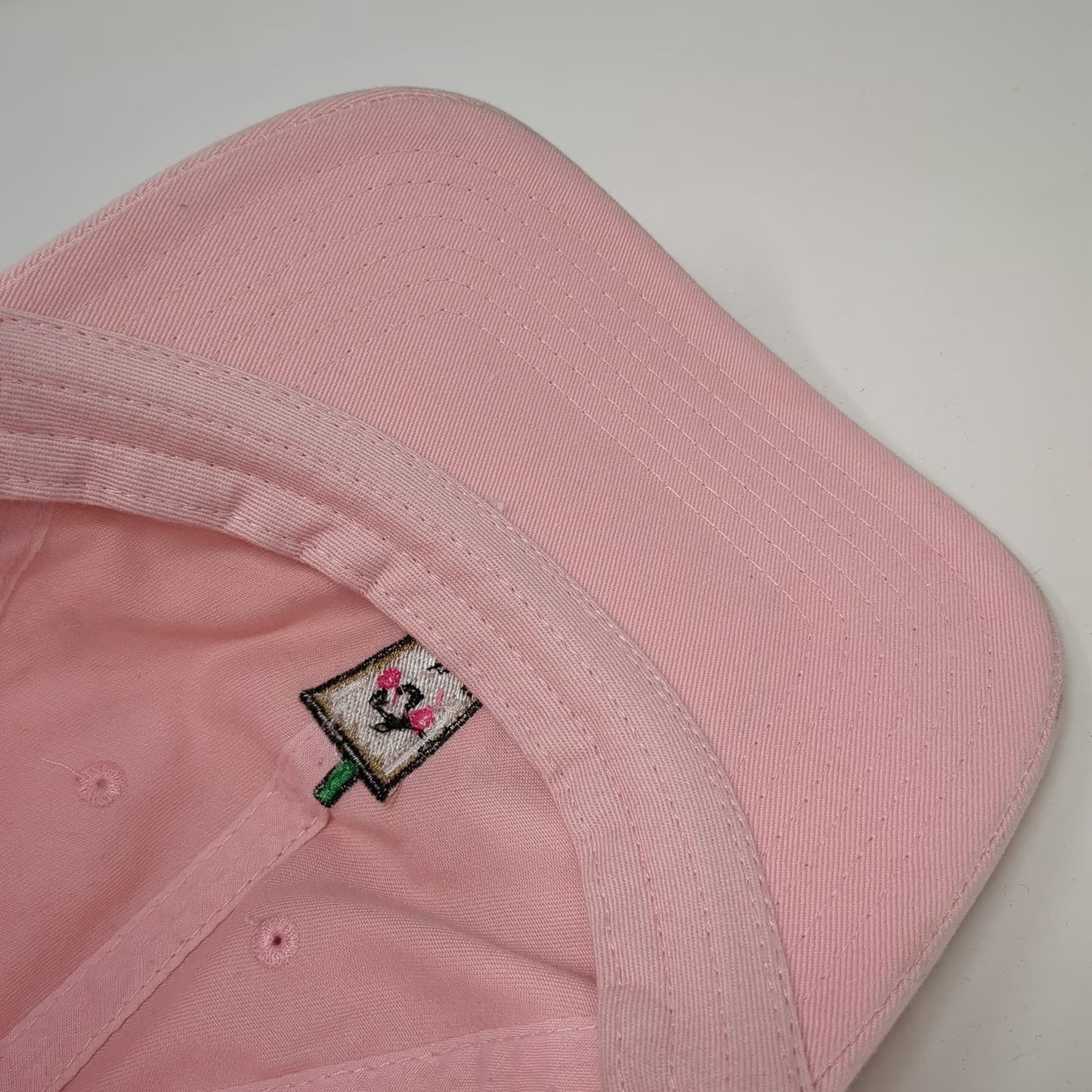 USA Premium Headwear Baseball Cap Pink One Size Boba Tea Cotton Hat Slideback