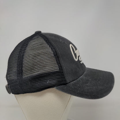 American Needle Men's Slideback Mesh Back Hat Gray Camaro SS Logo Official GM