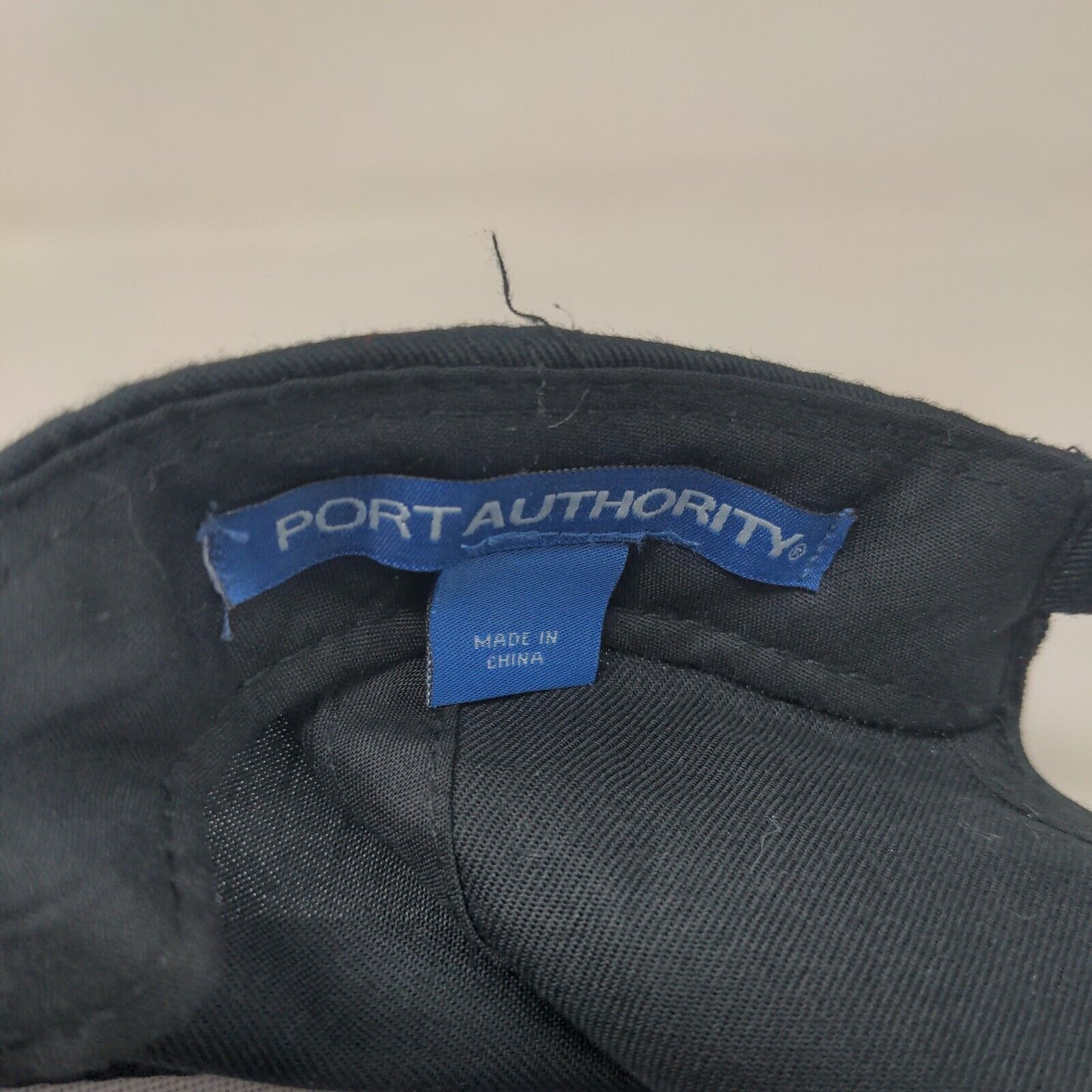 Local Legend Slideback Hat Black One Size Embroidered Port Authority