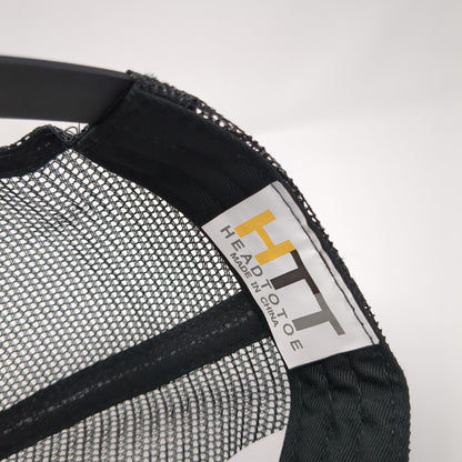 Snickers Snapback Mesh Back Trucker Hat Gray One Size 6 Panel Adjustable