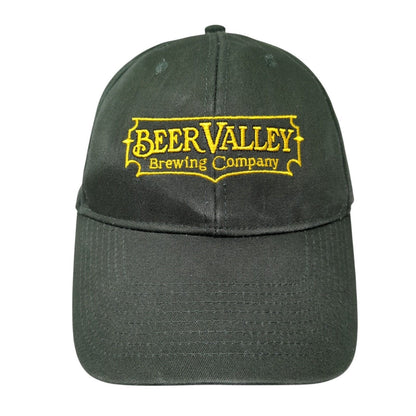 Beer Valley Brewing Company Fitted Hat Green L/XL Embroidered Outdoor