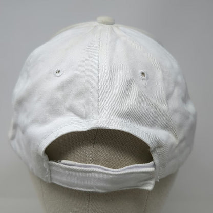 First Tee Idaho Baseball Cap White One Size Strapback Curved Brim Golf Hat