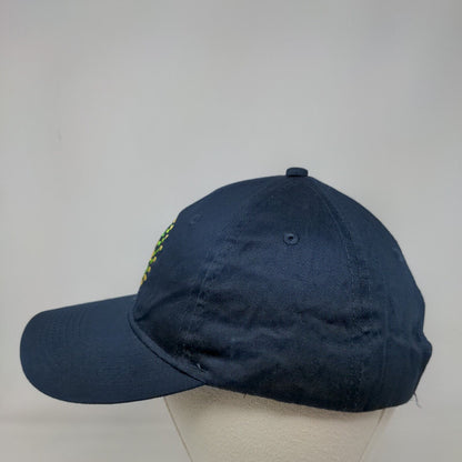 Trulieve Strapback Hat Blue One Size Embroidered Solid Port & Company