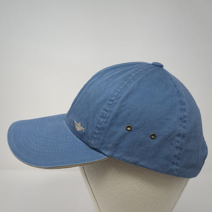Dockers Slideback Hat Blue One Size Adjustable Embroidered 6 Panel