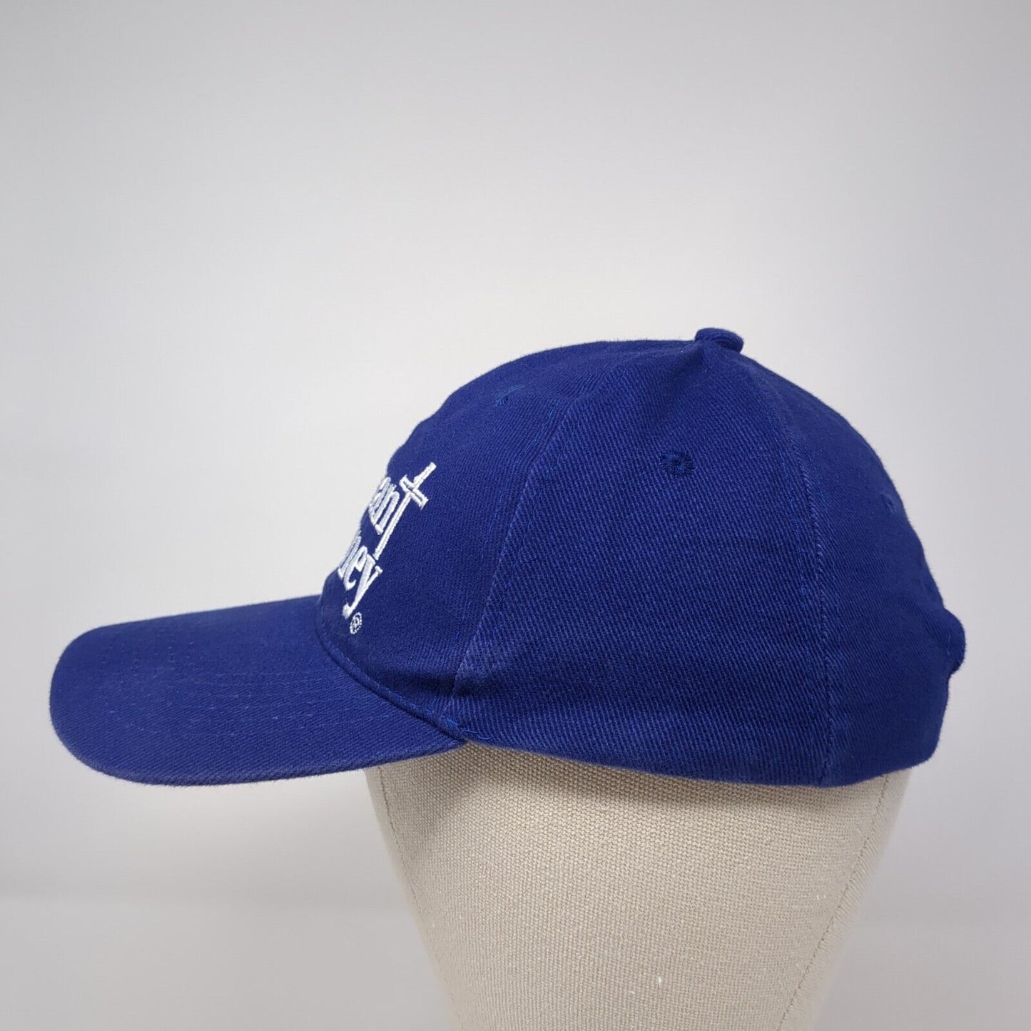 Covenant Journey Slideback Baseball Cap Blue One Size Adjustable Embroidered