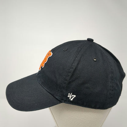 New York Mets MLB '47 Baseball Cap Black One Size Embroidered Adjustable Hat