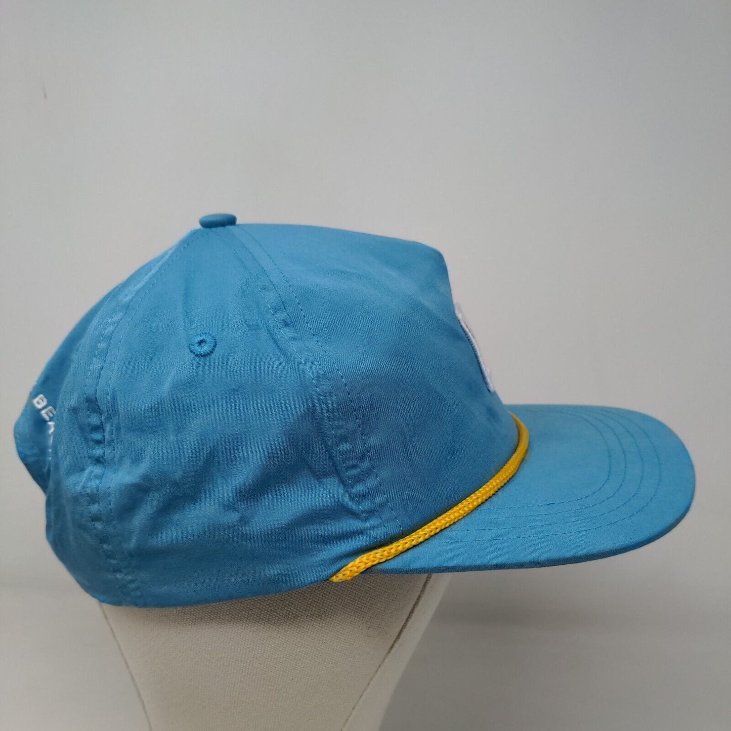 Tortuga Music Festival Men's Snapback Trucker Hat Blue Ft Lauderdale Rope