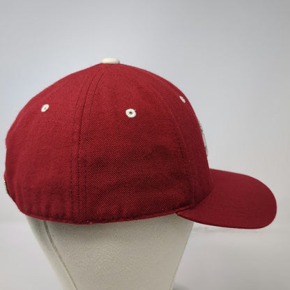 Washington State Cougars NCAA Zephyr Cap Red White Black 7 3/8 Fitted WSC Wazzu