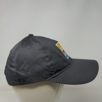 Florida Health Strapback Hat Gray One Size Adjustable Embroidered Port & Company