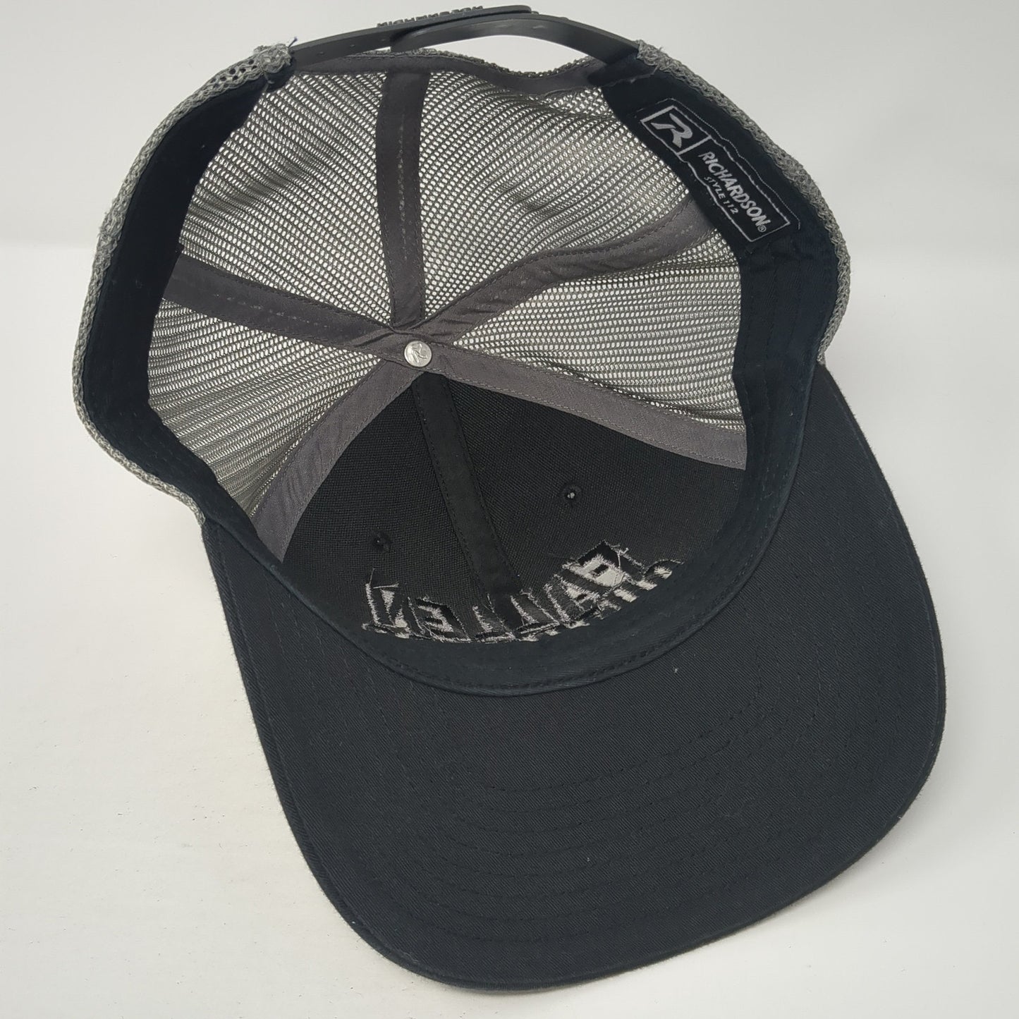 Fallen Outdoors Snapback Trucker Hat Black One Size Mesh Back Richardson