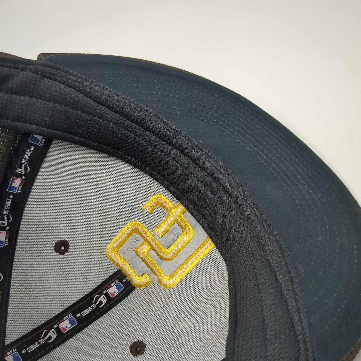 OC Sports San Diego Padres MLB Baseball Cap Brown One Size Strapback Hat Logo