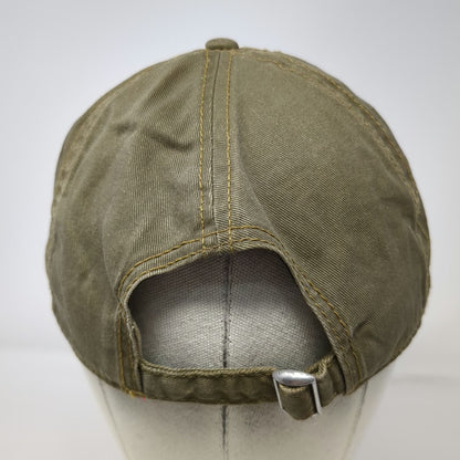 Mossy Oak Baseball Cap Brown One Size Contrast Stitching Adjustable Logo Hat