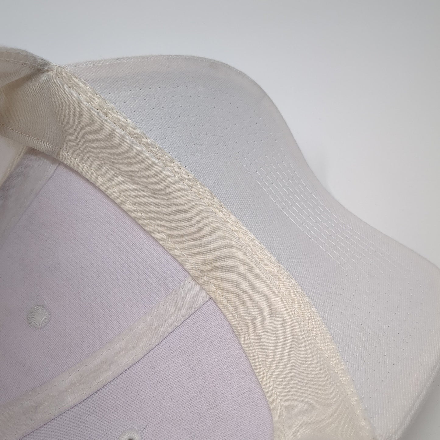 George Strapback Hat White One Size Solid Adjustable Blank Outdoor