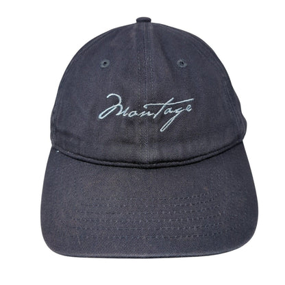Montage Laguna Beach Slideback Hat Blue One Size Adjustable Embroidered