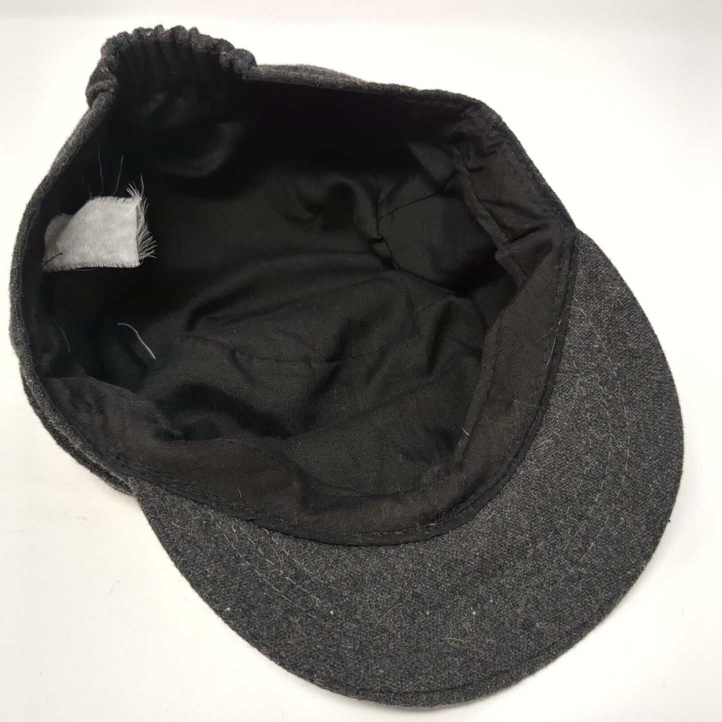 Unbranded Fitted Cadet Army Hat Gray One Size Solid Buckle Outdoor
