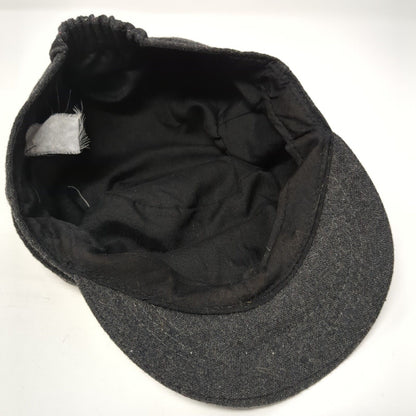 Unbranded Fitted Cadet Army Hat Gray One Size Solid Buckle Outdoor