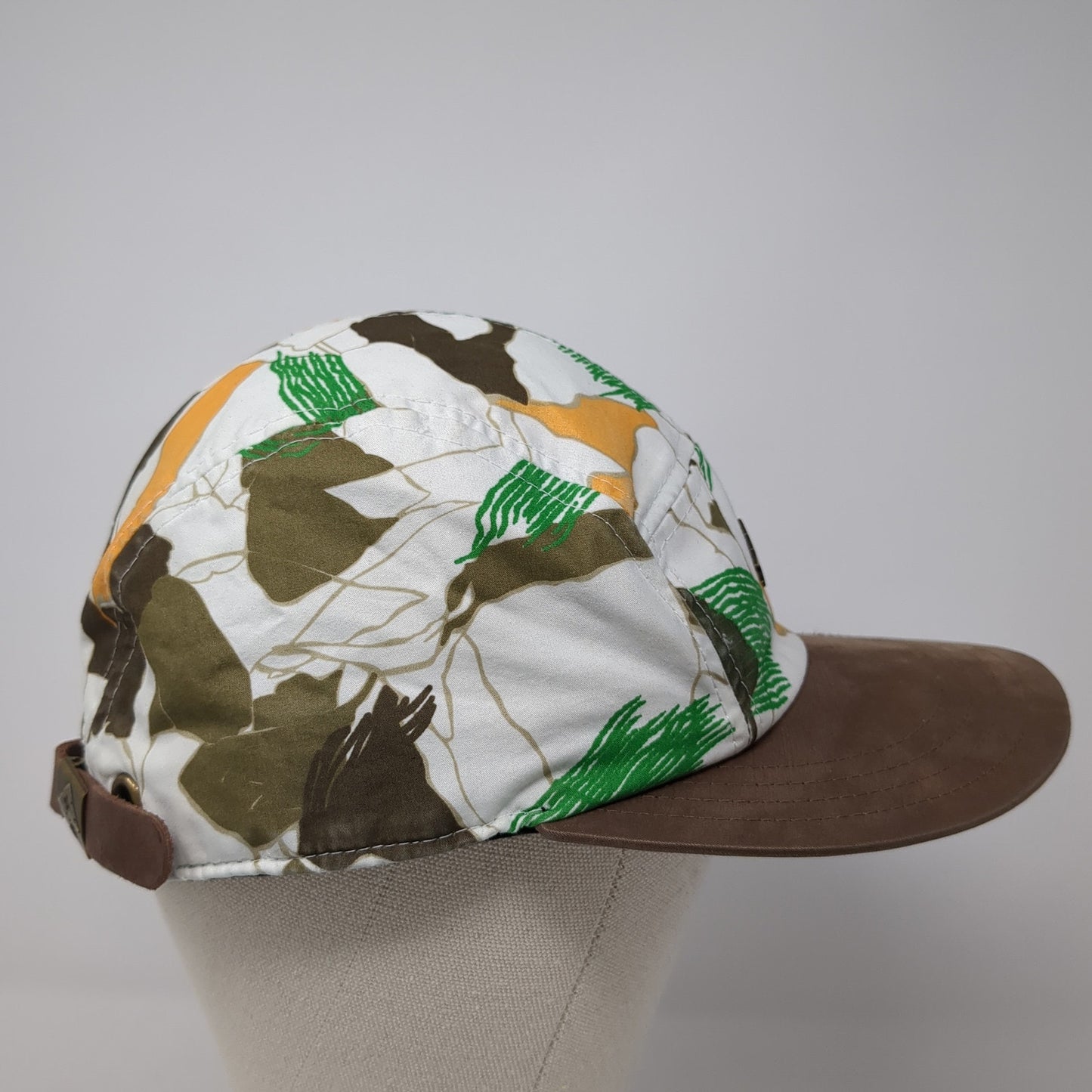 LRG True Heroes 5 Panel Cap Multicolor One Size Adjustable All Over Print