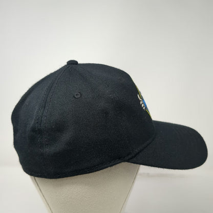 Bethesda Fallout Baseball Cap Black One Size Vault Boy Graphic Stretch Fit Hat