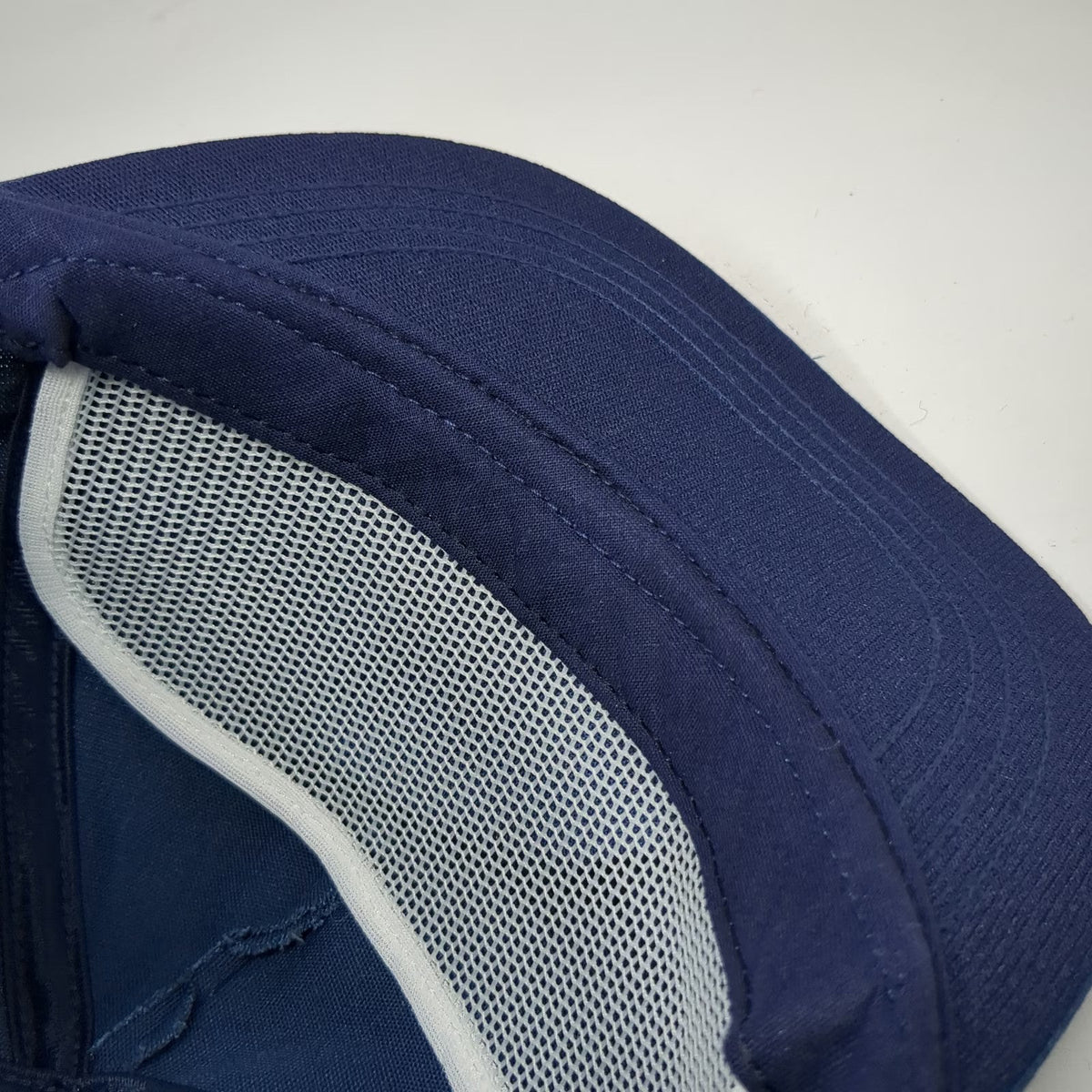 Master Dexter Lock Open A New Door 5 Panel Blue Snapback Hat USA Logo Vintage