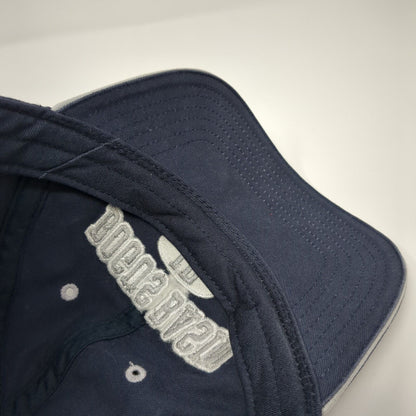 Bogus Basin ID Strapback Hat Blue One Size Adjustable Attitude 6 Panel