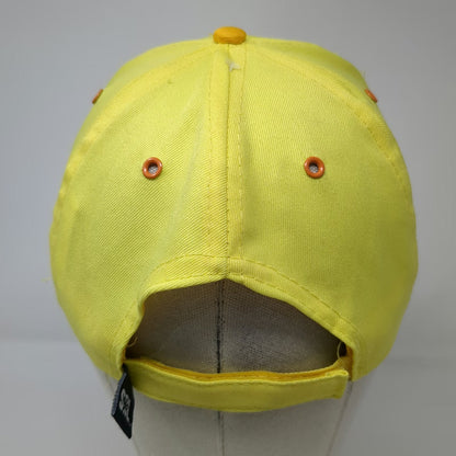 SOL Baseball Cap Yellow One Size Heart Arrow Embroidery Strapback Adjustable Hat