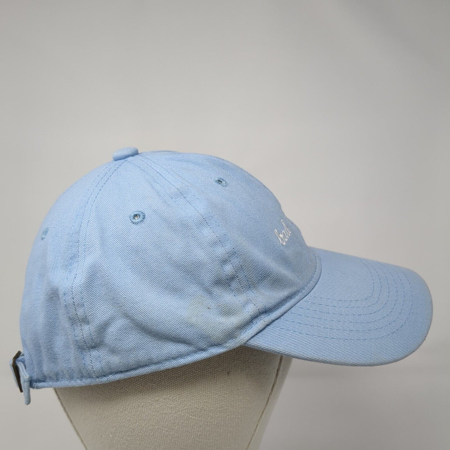 Bad Hair Day Slideback Hat Blue One Size Adjustable Embroidered 6 Panel