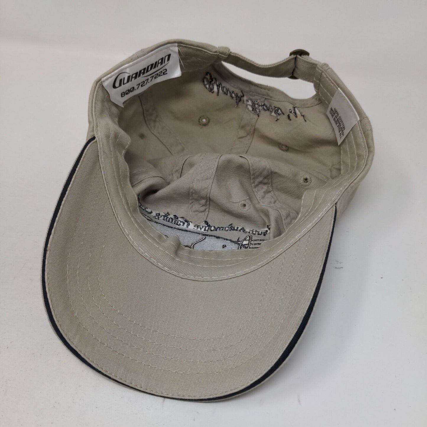 Youth Automotive Training Center Jim Moran Classic Slideback Hat Tan OSFA Cotton