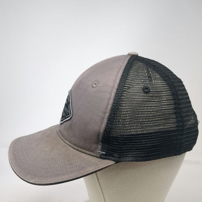 Carhartt Trucker Hat Gray One Size Snapback Mesh Diamond Patch Logo Workwear