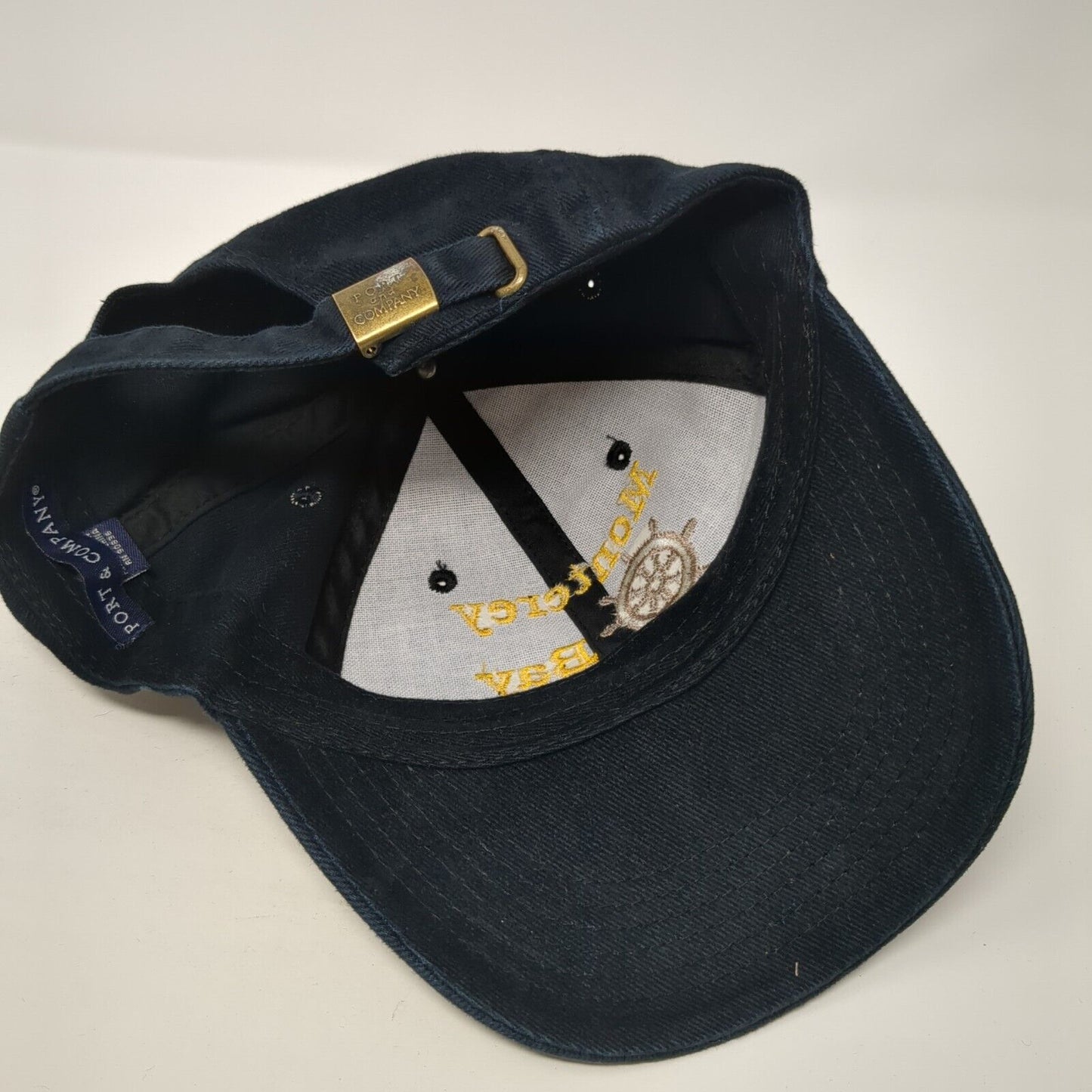 Monterey Bay Boatworks Company Slideback Hat Blue OS Adjustable Port & Company