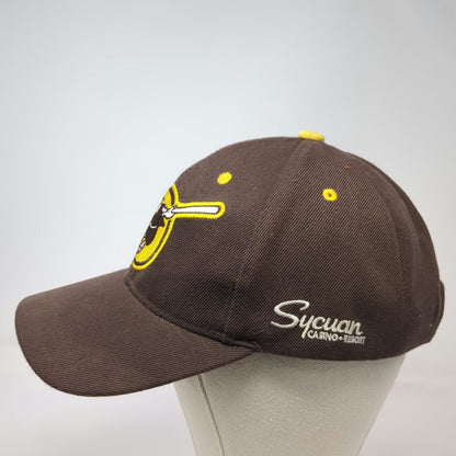 San Diego Padres MLB Snapback Hat Brown Yellow One Size Opening Day Sycuan Stars