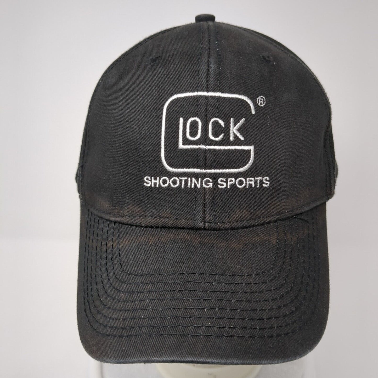Glock Shooting Sports Strapback Hat Black One Size Adjustable 6 Panel