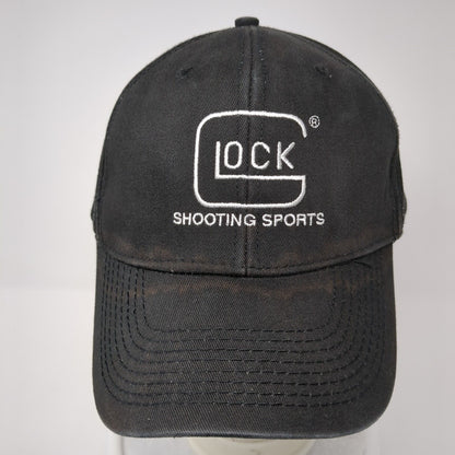 Glock Shooting Sports Strapback Hat Black One Size Adjustable 6 Panel