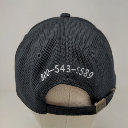 R+L Carriers Racing Men's Slideback Hat Black OSFM #17 Embroidered Logo
