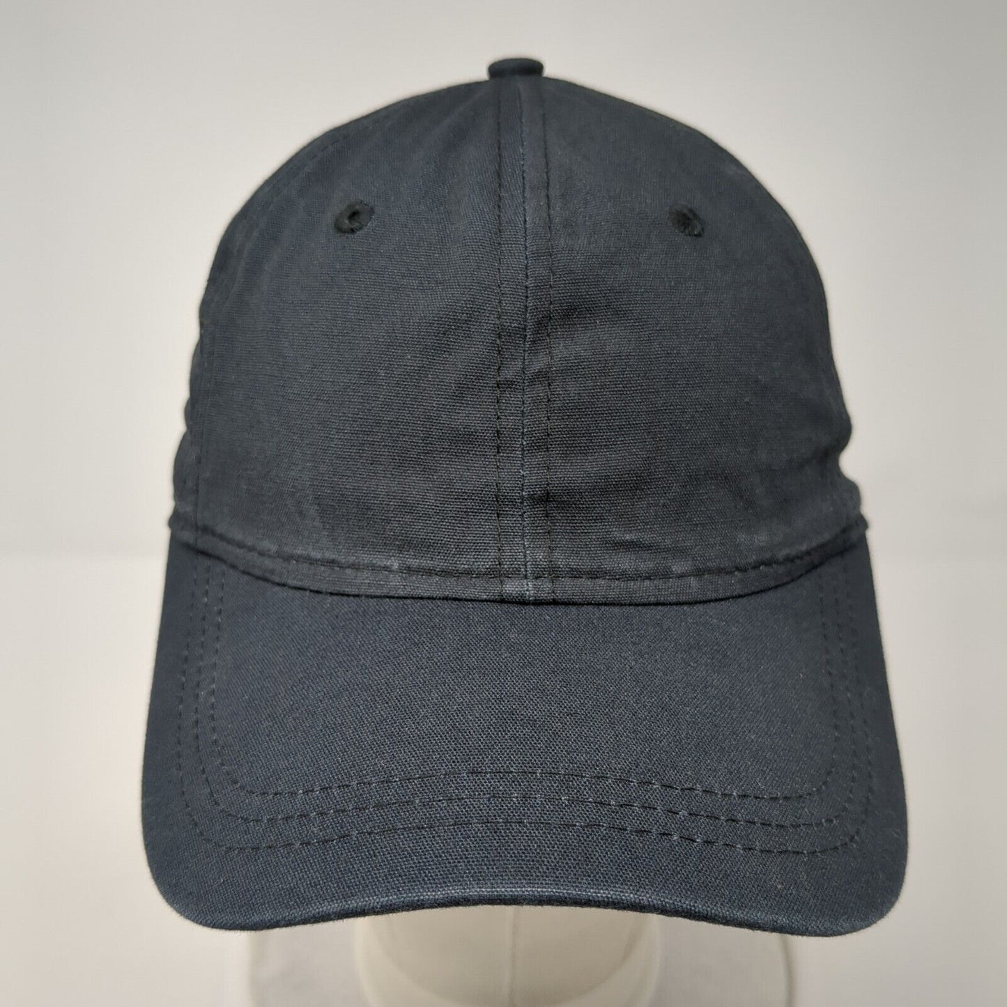 Universal Thread Slideback Hat Black One Size Adjustable Solid Blank