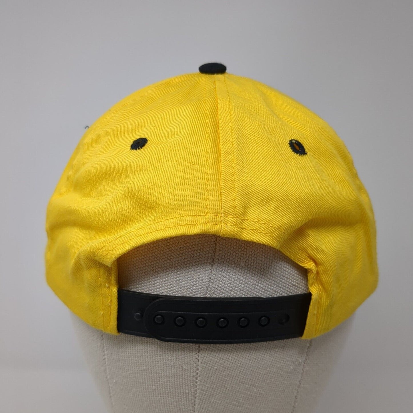 Jeg's High Performance Snapback Hat Yellow OSFA Embroidered Colorblock