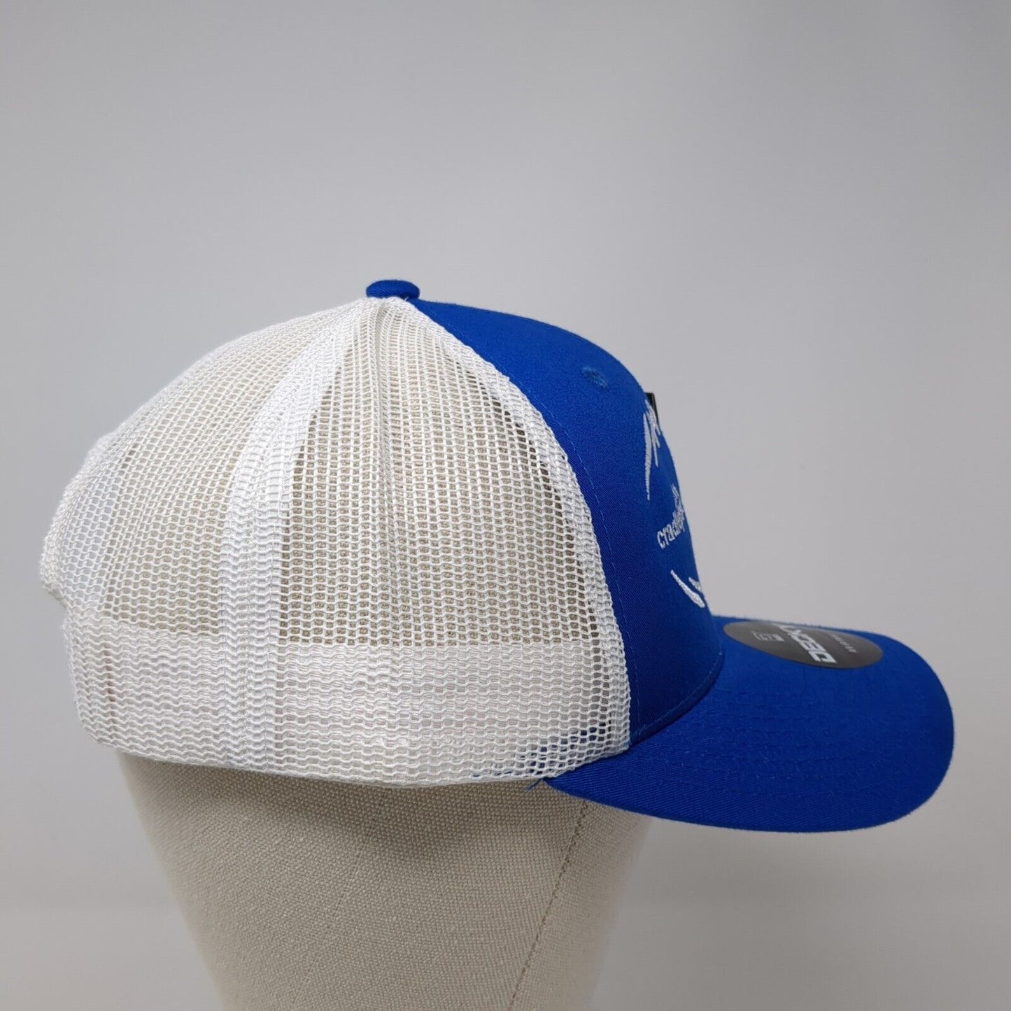 Cradlepoint + Airgain Snapback Trucker Hat Blue OS Adjustable Mesh W/Tags Decky