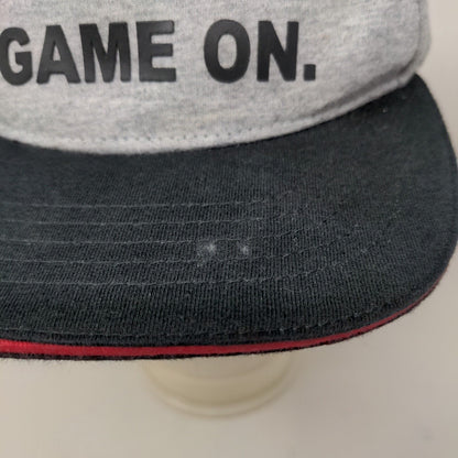 Place Boy's Snapback Hat Gray Black Size S-M 4-7 3D Game On Logo
