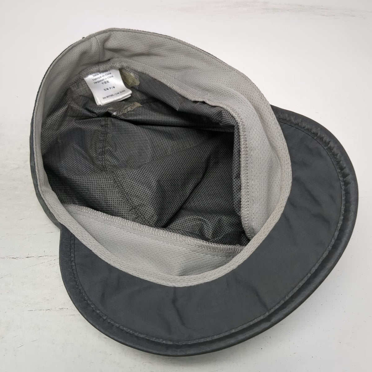 Outdoor Research Army Cap Gray S/M Pertex Shield Waterproof Adjustable Hat