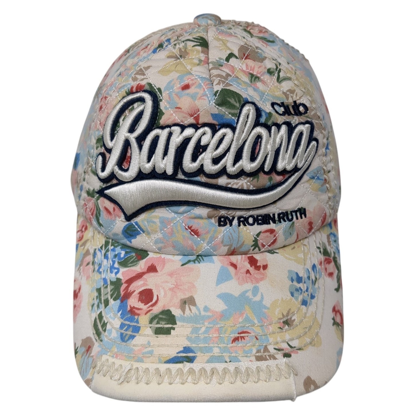 Barcelona Club By Robin Ruth Snapback Hat Multicolor One Size Floral
