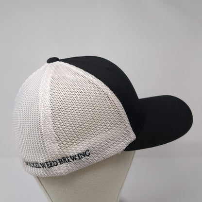Wicked Weed Brewing Fitted Mesh Back Trucker Hat Black One Size Yupoong