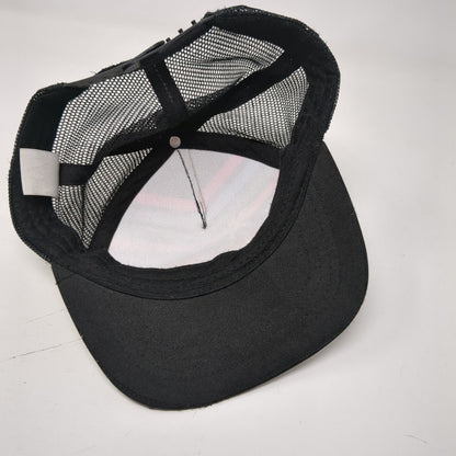 Rainbow Palm Tree Snapback Trucker Hat Multicolor One Size Adjustable Mesh Back