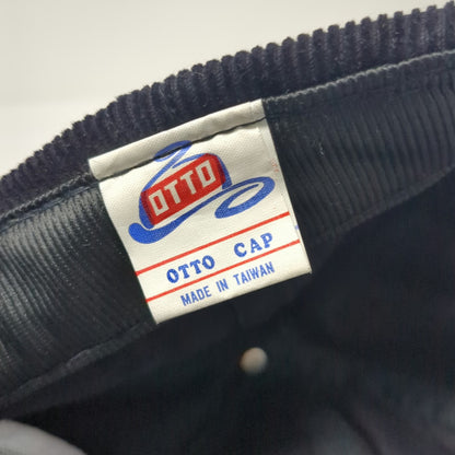 Otto 5 Panel Black Hat One Size Corduroy Rope Almota Elevator Graphic Cotton Cap