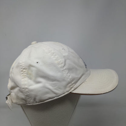 Adidas 3 Stripes Slideback Hat Cream OSFA Embroidered Logo 6 Panel