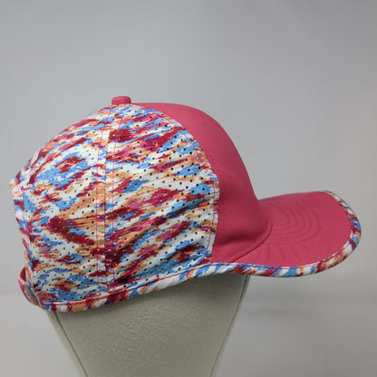 Boco Gear Ironman Pink Baseball Cap One Size Perforated M-Dot Running Hat