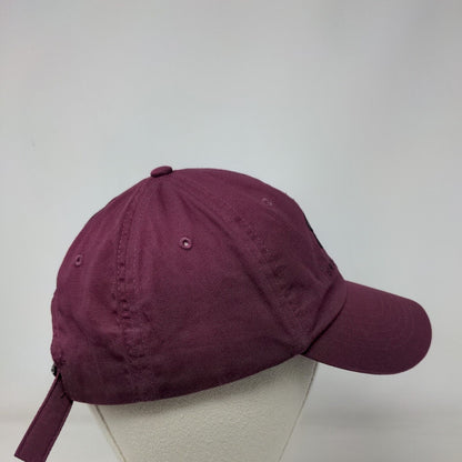 Under Armour Women's Slideback Hat Red Burgundy OSFA Embroidered Free Fit