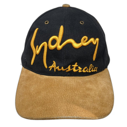 Creative Products Baseball Cap Black One Size Suede Brim Sydney Australia Hat